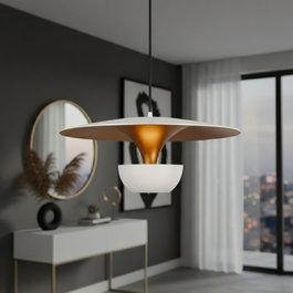 Opviq Tay - 15760 - A Lámpara de araña Blanca con Altura Ajustable
